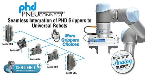 Pneumatic Gripper End Effectors for Universal Robots
