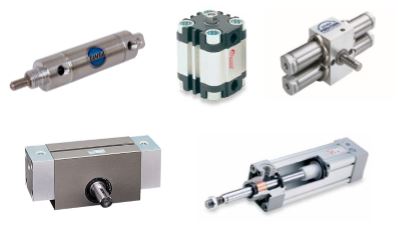 Compressed Air Pneumatic Actuators - Linear and Rotary